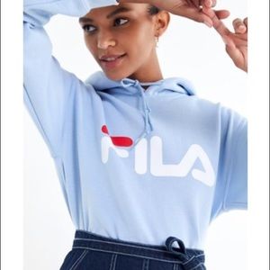 Urban Outfitters Exclusive Baby Blue Fila Hoodie